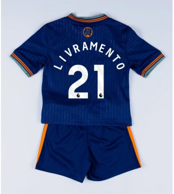 Newcastle United Tino Livramento #21 Tredje trøje Børn 2025-26 Kort ærmer (+ korte bukser)